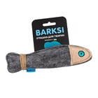 Игрушка для Котов Barksi Рыбка с Верёвкой Серая 19 х 6 см (3505)