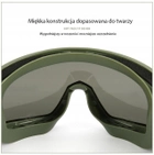 Окуляри тактичні маска зі змінними лінзами GoogleTac Койот - зображення 7