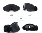 Окуляри тактичні маска з 3 змінними лінзами GoogleTac Хакі - зображення 8