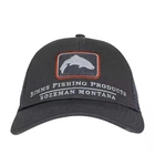 Кепка Simms Trout Icon Trucker Carbon
