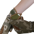 Тактичні зимові рукавиці Softshell піксель S - зображення 7