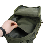 Штурмовой рюкзак быстросъемный кордура хаки - изображение 6