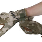 Тактичні зимові рукавиці Softshell піксель M - зображення 6