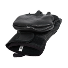 Тактичні чорні зимові рукавиці S - зображення 5