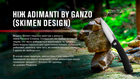 Ніж складань Adimanti by Ganzo (Skimen design) чорний - зображення 8