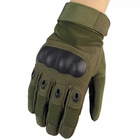 Тактичні рукавички із закритими пальцями Oakley / Моторукавички Оліва, XL - зображення 7