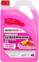 Омивач скла літній Auto Drive Summer Screen Wash Bubble Gum 4л. (2813176)