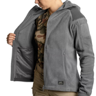 Куртка жіноча Helikon-Tex CUMULUS - Heavy Fleece, Shadow grey M/Regular (BL-CBW-HF-35) - изображение 4