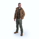 Куртка Helikon-Tex TROOPER - StormStretch, Mud brown S/Regular (KU-TRP-NL-60) - зображення 4