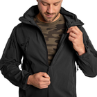 Куртка Helikon-Tex TROOPER - StormStretch, Black L/Regular (KU-TRP-NL-01) - изображение 7