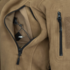 Куртка Helikon-Tex PATRIOT - Double Fleece, Coyote L/Regular (BL-PAT-HF-11) - изображение 7