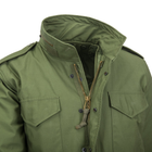 Куртка Helikon-Tex M65 - NyCo Sateen, Olive green L/Long (KU-M65-NY-02) - зображення 6