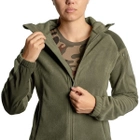 Куртка жіноча Helikon-Tex CUMULUS - Heavy Fleece, Taiga green S/Regular (BL-CBW-HF-09) - изображение 3