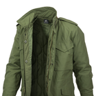 Куртка Helikon-Tex M65 - NyCo Sateen, Olive green S/Regular (KU-M65-NY-02) - изображение 4