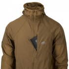 Куртка Helikon-Tex TRAMONTANE Wind Jacket - WindPack Nylon, Coyote M/Regular (KU-TMT-NL-11) - изображение 7