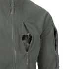 Куртка Helikon-Tex ALPHA Tactical - Grid Fleece, Foliage green 2XL/Regular (BL-ALT-FG-21) - изображение 8