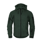 Куртка Helikon-Tex PATRIOT - Double Fleece, Jungle green 2XL/Regular (BL-PAT-HF-27) - зображення 3