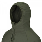 Куртка Helikon-Tex URBAN HYBRID SOFTSHELL - StormStretch, Taiga green S/Regular (KU-UHS-NL-09) - зображення 5