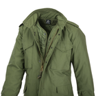 Куртка Helikon-Tex M65 - NyCo Sateen, Olive green M/Regular (KU-M65-NY-02) - зображення 5