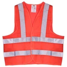 Жилет безопасности светоотражающий (orange) 166 Or XXL (ЖБ006)