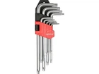 Набір ключів Torx Г-подібних YATO YT-0511: Cr-V, Т10-Т50, 9 шт.