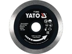 Диск алмазний відрізний YATO YT-59952: Ø=125x1.6x10x22.2 мм, по гресу, кераміці