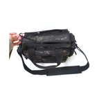 Тактична сумка-портфель для документів OPEX BLACK CAMO, чорний камуфляж - зображення 3