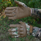 Перчатки тактические Mechanix M-Pact 3 с косточками Мультикам M - изображение 10