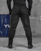 Тактичні штани ріп стоп capture black M - зображення 4
