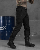 Тактичні штани софтшел чорні draft висока талія XXL - зображення 10