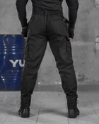 Тактичні штани ріп стоп capture black L - зображення 4