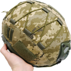 Кавер на шолом Кіборг FAST-1 MM-14 Cordura Pixel (k7023) - зображення 6