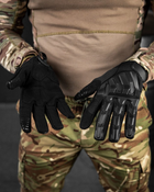 Перчатки тактические escalibur black XL - изображение 3