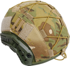 Кавер на шлем Кіборг FAST-1 Cordura Multicam (k7024) - изображение 8