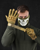 Тактичні рукавички штурмові військові повнопалі ол XXL - зображення 4