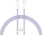 Кабель Baseus Dynamic USB Type C - Lightning 2 м Purple (CALD040305) - зображення 1