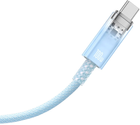 Kabel Baseus Explorer USB Type-A - USB Type-C 1 m Blue (CATS010403) - obraz 2