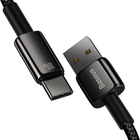 Kabel Baseus Tungsten Gold USB Type-A - USB Type-C 2 m Black (CAWJ000101) - obraz 2