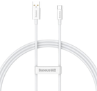 Кабель Baseus Superior USB Type-A - USB Type-C 1 м White (P10320102214-01) - зображення 1