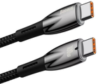 Kabel Baseus Glimmer USB Type-C - USB Type-C 2 m Black (CADH000801) - obraz 2