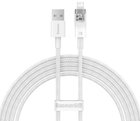 Кабель Baseus Explorer USB Type A - Lightning 2 м White (CATS010102) - зображення 1