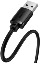 Przedłuzacz Baseus AirJoy USB Type-A - USB Type-A M/F 0.5 m Black (B00631103111-01) - obraz 1