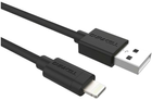 Kabel Duracell USB Type-A - Lightning 1 m Black (USB5012A) - obraz 1