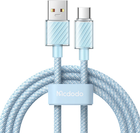 Kabel Mcdodo USB Type-A - USB Type-C 1.2 m Blue (CA-3651) - obraz 1