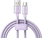 Kabel Mcdodo USB Type-A - USB Type-C 2 m Purple (CA-3655) - obraz 1