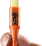 Kabel Mcdodo USB Type-A - USB Type-C 1.2 m Orange (CA-2091) - obraz 4
