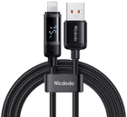 Кабель Mcdodo USB Type-A - Lightning 1.2 м Black (CA-5000) - зображення 1