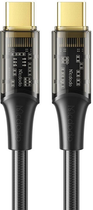 Kabel Mcdodo USB Type-C - USB Type-C 1.8 m Black (CA-2112) - obraz 1