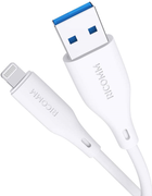Kabel Ricomm USB Type-A - Lightning 2.1 m White (RLS007ALW) - obraz 1