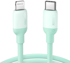 Kabel Ugreen USB Type-C - Lightning 1 m Green (6957303823086) - obraz 1